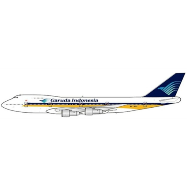 Boeing 747-200 Garuda Indonesia Airways 9V-SQL w/Antenna