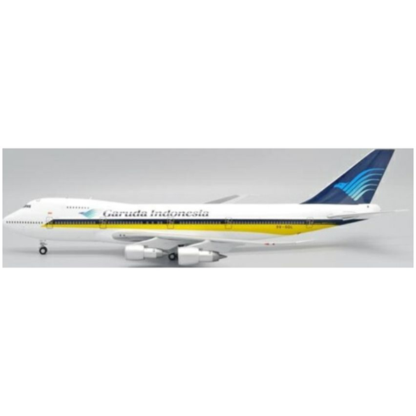 Boeing 747-200 Garuda Indonesia Singapore Colours 9V-SQL w/Stand