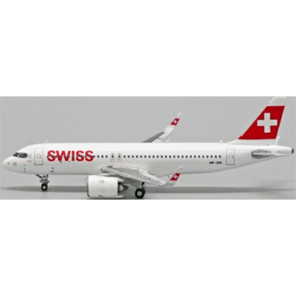 Airbus A320NEO Swiss HB-JDA w/Antenna