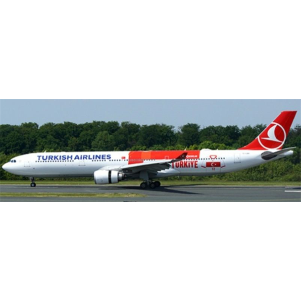 Airbus A330-300 Turkish Airlines Tarihi Forma Livery with Antenna
