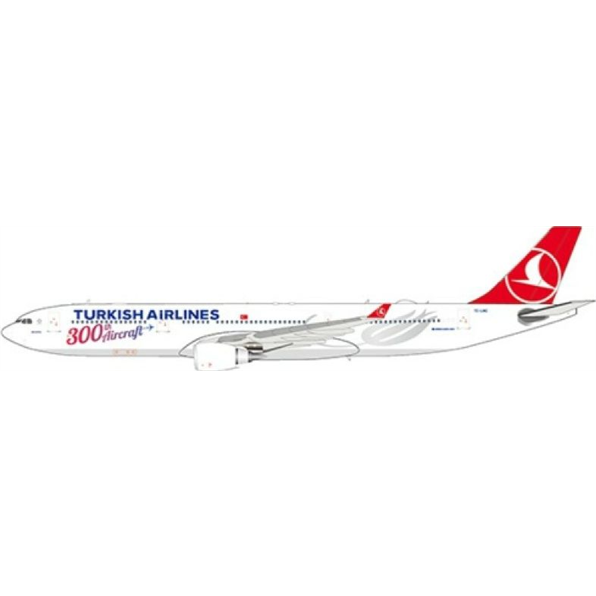 Airbus A330-300 Turkish Airlines 300th Aircraft TC-LNC w/Antenna