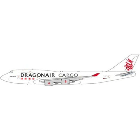 Boeing 747-400(BCF) Dragonair Cargo B-KAF w/Antenna