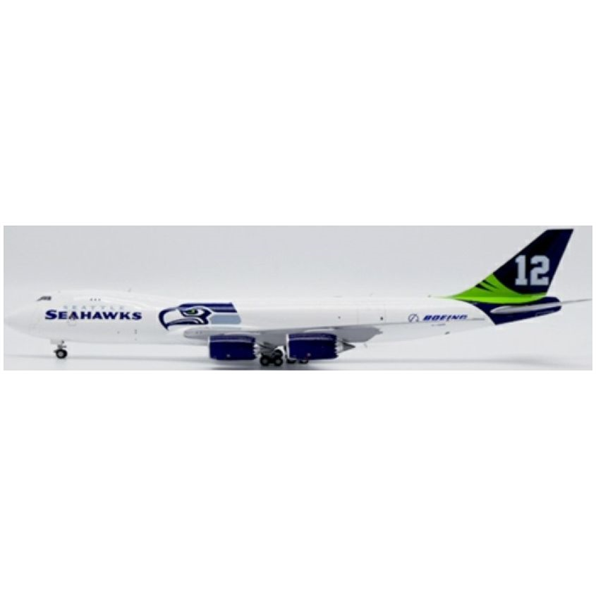 Boeing Company 747-8F Seattle Seahawks N770BA w/Antenna
