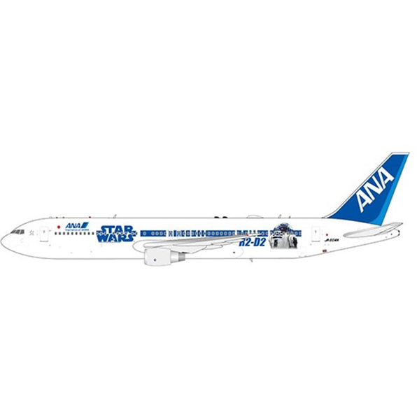 Boeing 767-300(ER) All Nippon Airways Star Wars JA604A w/Antenna