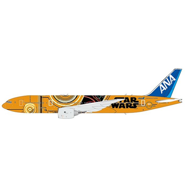 Boeing 777-200(ER) All Nippon Airways Star Wars JA743A w/Antenna