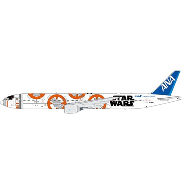 Boeing 777-300(ER) All Nippon Airways Star Wars JA789A w/Antenna