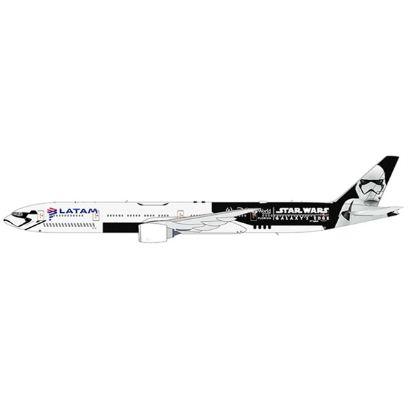 Boeing 777-300ER LATAM 'Galaxy's Edge Livery' PT-MUA with Antenna