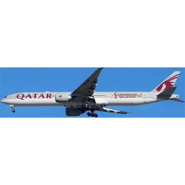 Boeing 777-300(ER) Qatar Airways World Cup 2022 A7-BEF w/Antenna