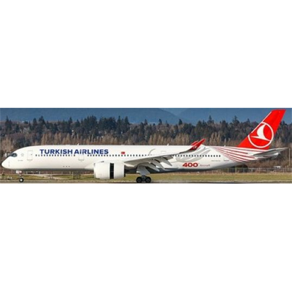 Airbus A350-900XWB Turkish Airlines 400th Aircraft Flap Down TC-LGH w/Antenna