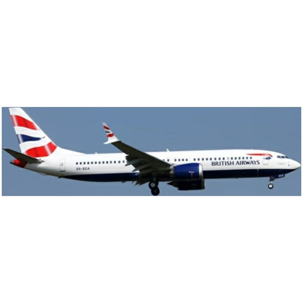 Boeing 737 MAX 8 British Airways (Comair) ZS-ZCA w/Antenna