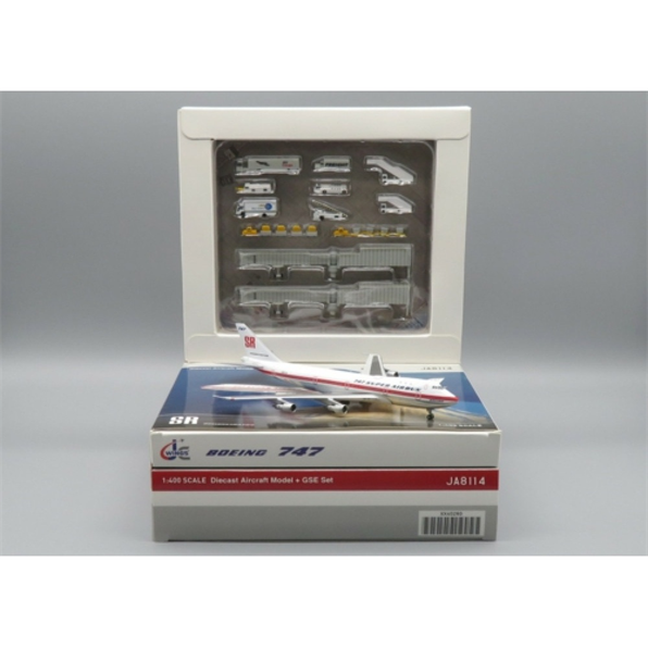 Boeing 747-100 House Colour 747 Super Airbus Polished JA8114 Antenna/GSE Set