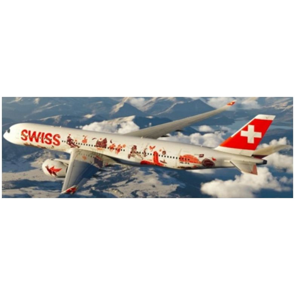 Airbus A350-900XWB Swiss Wanderlust HB-IFA w/Antenna