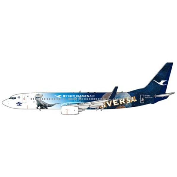 Boeing 737-800 Xiamen Airlines Universal Beijing Resort B-5487 w/Antenna