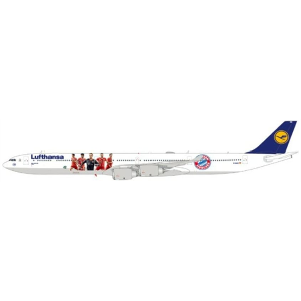 Airbus A340-600 Lufthansa FC Bayern Munchen D-AIHZ w/Antenna