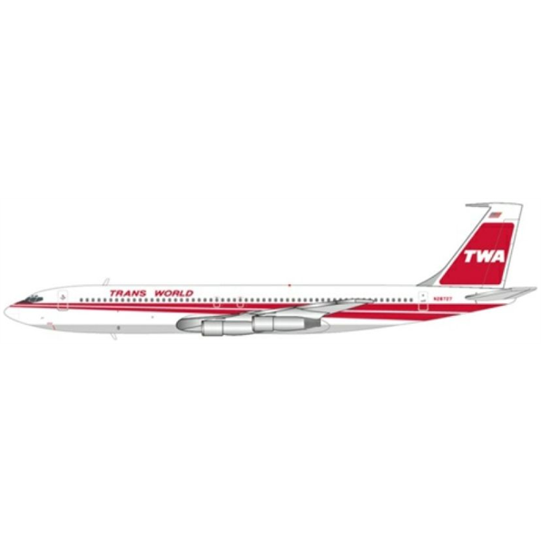 Boeing 707-300 TWA Trans World Airlines N28727 w/Antenna