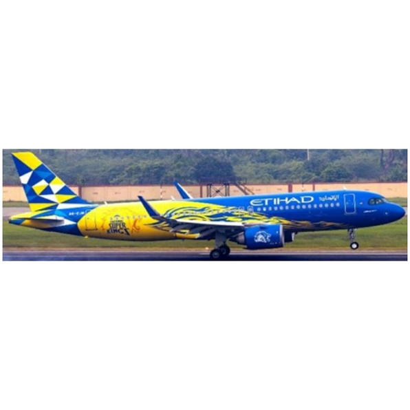 Airbus A320NEO Etihad Airways Chennai Super Kings A6-EJB w/Antenna