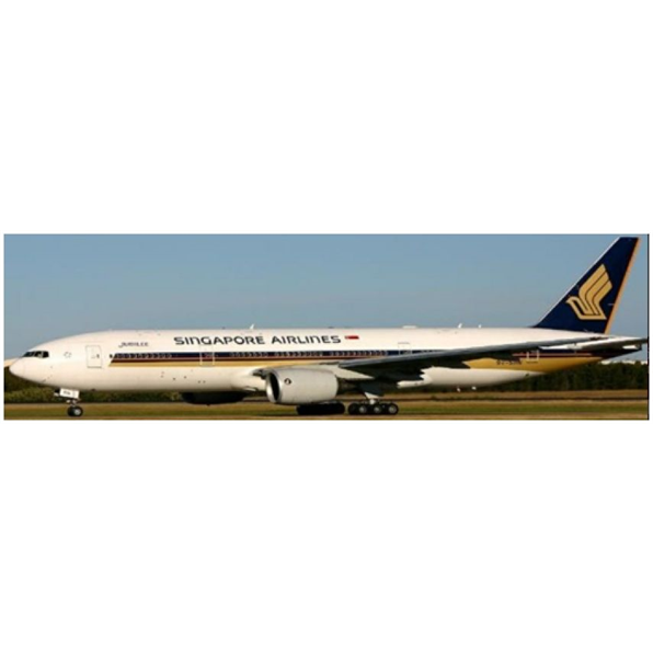 Boeing 777-200ER Singapore Airlines Jubilee 9V-SRN w/Antenna