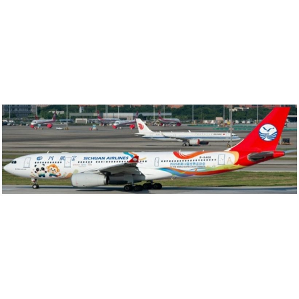 Airbus A330-200 Sichuan Airlines The World Games 2025 Chengdu B-8468 w/Antenna