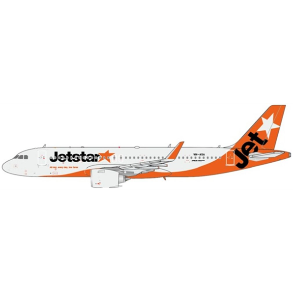 Airbus A320NEO Jetstar Airways VH-A5A w/Antenna