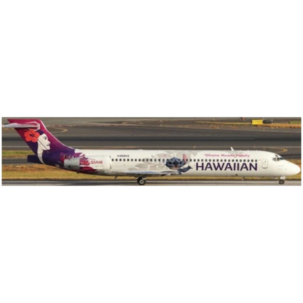 Boeing 717-200 Hawaiian Airlines Lilo and Stitch N488HA w/Antenna