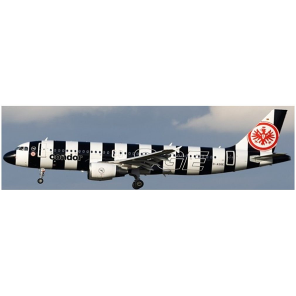 Airbus A320 Condor Eintracht Frankfurt D-ASGE w/Antenna