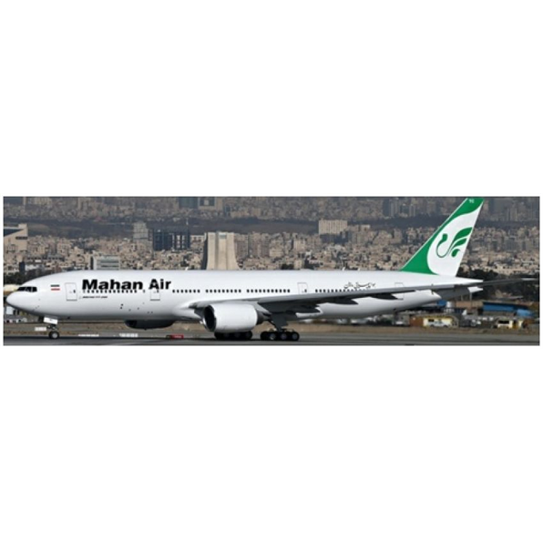 Boeing 777-200ER Mahan Air Irans 1st Boeing 777 EP-MTC w/Antenna