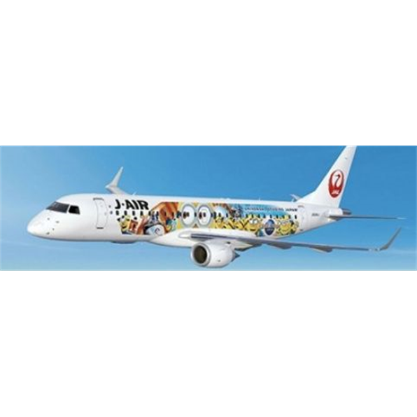 J-Air Embraer 190-100STD JA248J 'Minion Jet' with Antenna