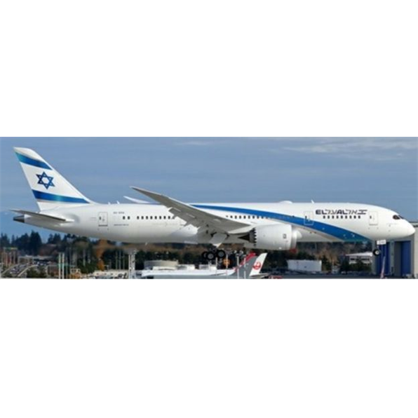 Boeing 787-8 Dreamliner El Al Israel Airlines 'Flap Down' 4X-ERA with Antenna