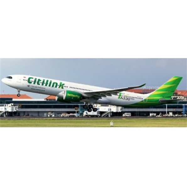 Airbus A330-900NEO Garuda Indonesia Citilink PK-GYC with Antenna