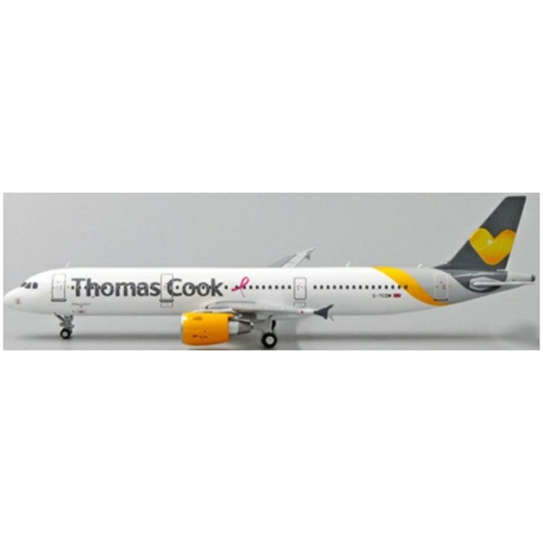 Airbus A321 Thomas Cook Pink Ribbon G-TCDW w/Antenna