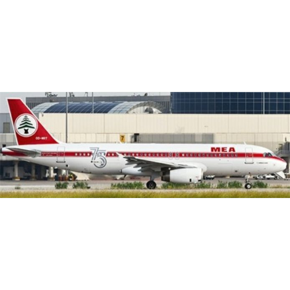 Airbus A320 Midlle East Airlines Retro Livery OD-MRT with Antenna
