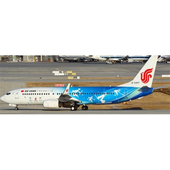 Boeing 737-800 Air China Winter Sports Livery B-5497 with Antenna