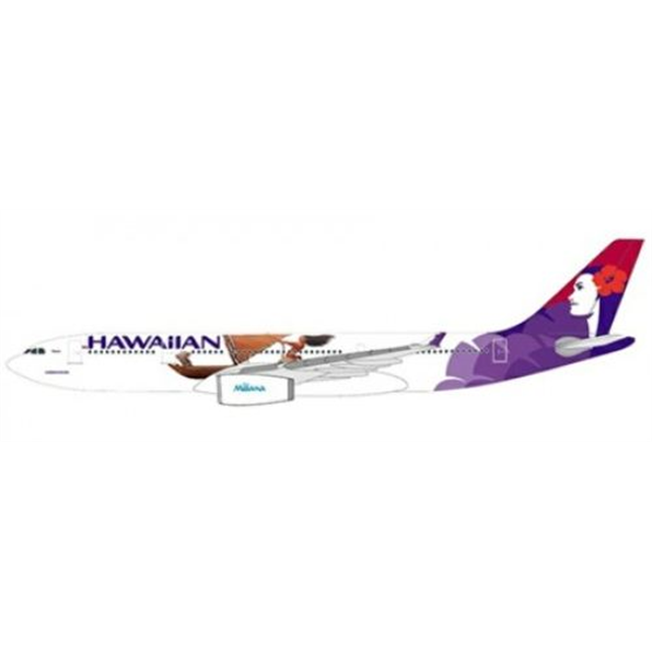 Hawaiian Air Airbus A330-200 N391HA 'Moana Livery' with Antenna