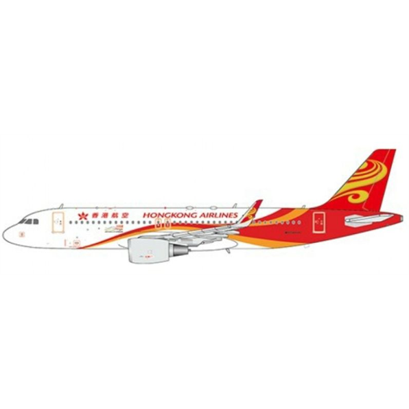 Airbus A320 Hong Kong Airlines B-LPO w/Antenna