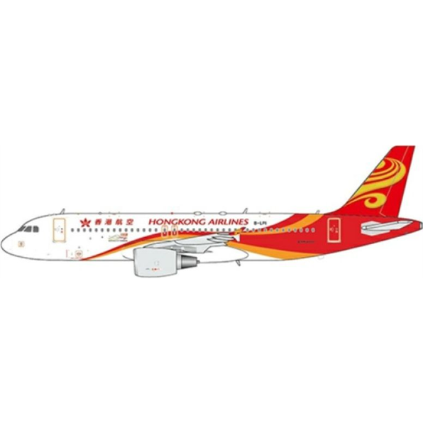 Airbus A320 Hong Kong Airlines B-LPI w/Antenna