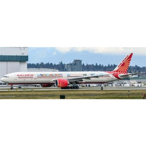 Boeing 777-300ER Air India 'Celebrating India' VT-ALN w/Antenna