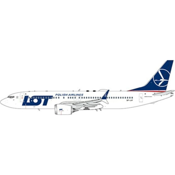 Boeing 737-8 MAX Polish Airline SP-LVF w/Antenna