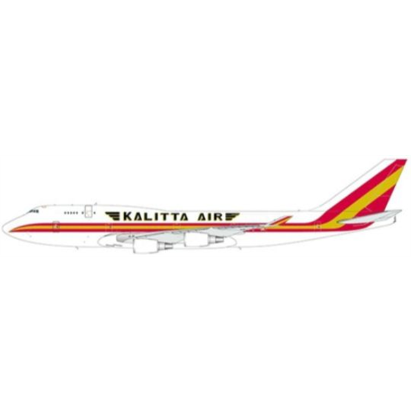 Boeing 747-400(BCF) Kalitta Air Flaps Down N742CK w/Antenna