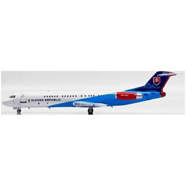 Fokker 100 Slovakia Government Flying Service OM-BYC w/Antenna