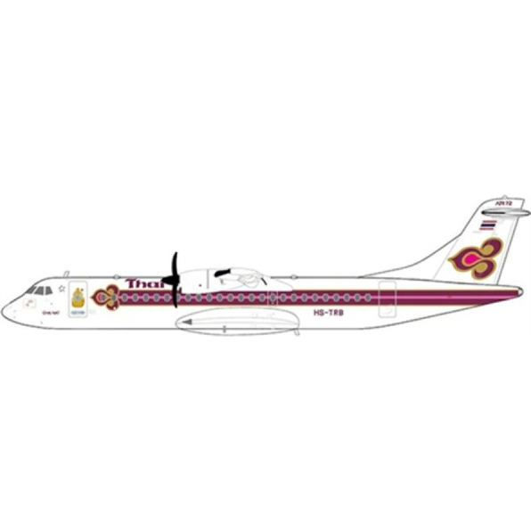 ATR 72-200 Thai Airways HS-TRB w/Antenna