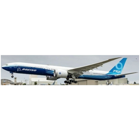 Boeing 777-9 House Colour First Flight Folded Wingtip N779XW w/Antenna