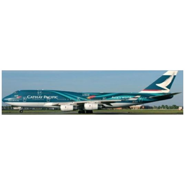 Boeing 747-400 Misc Asias World City B-HOY w/Antenna Flaps Down