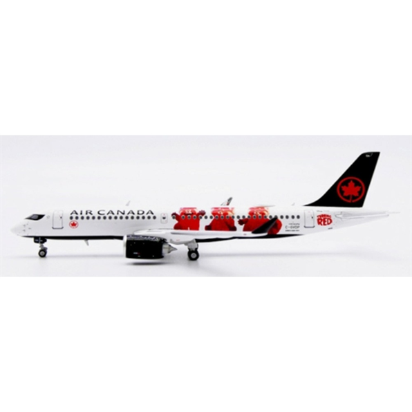 Airbus A220-300 Air Canada Turning Red C-GVDP w/Antenna