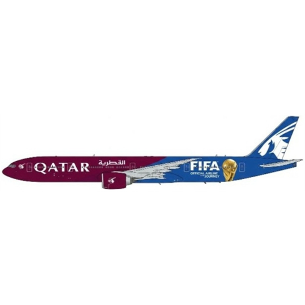 Boeing 777-300ER Qatar Airways Official Airline of The Journey A7-BEH w/Antenna