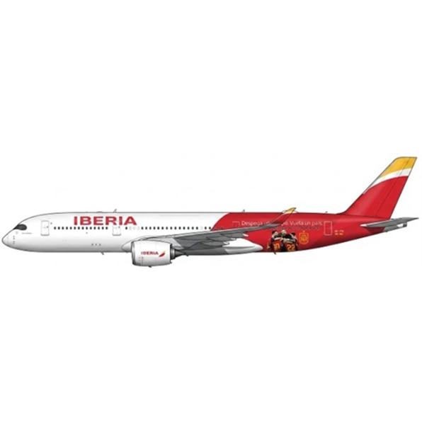 Airbus A350-900XWB Iberia FIFA World Cup 2026 EC-MYX w/Antenna