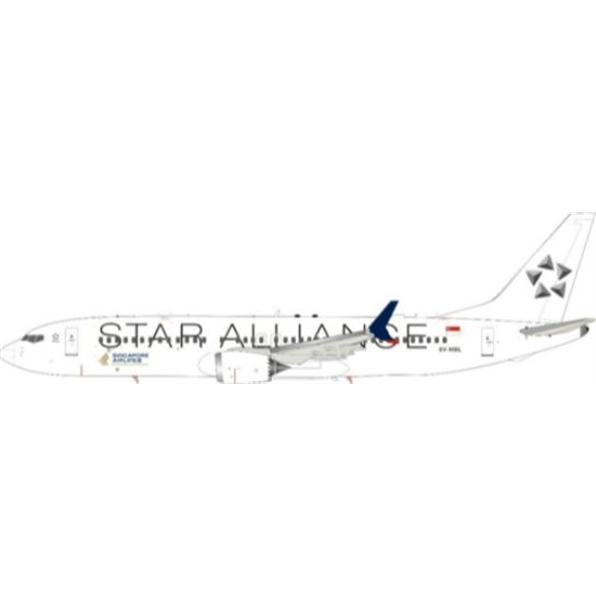 Boeing 737-8 MAX Singapore Airlines Star Alliance 9V-MBL