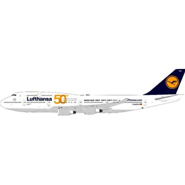 Boeing 747-430 Lufthansa 50 Years Sticker D-ABVH
