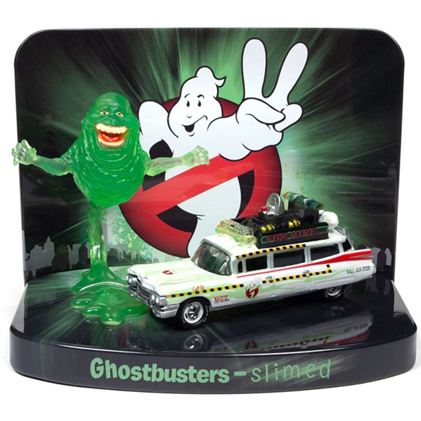 Ghostbusters ECTO-1A with Slimer