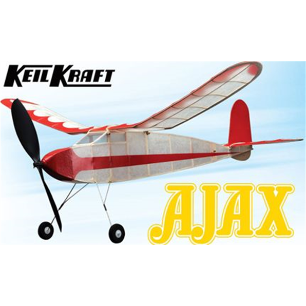 Ajax Kit 30" Free-Flight Rubber Duration