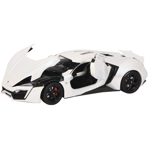 Lykan Hypersport Pearl White with Showcase
